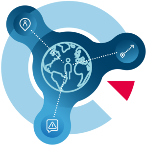 La solución TRM Tripcare te informa localizando al viajero en tiempo real e interactuando con ellos instantáneamente, de manera fácil y segura.